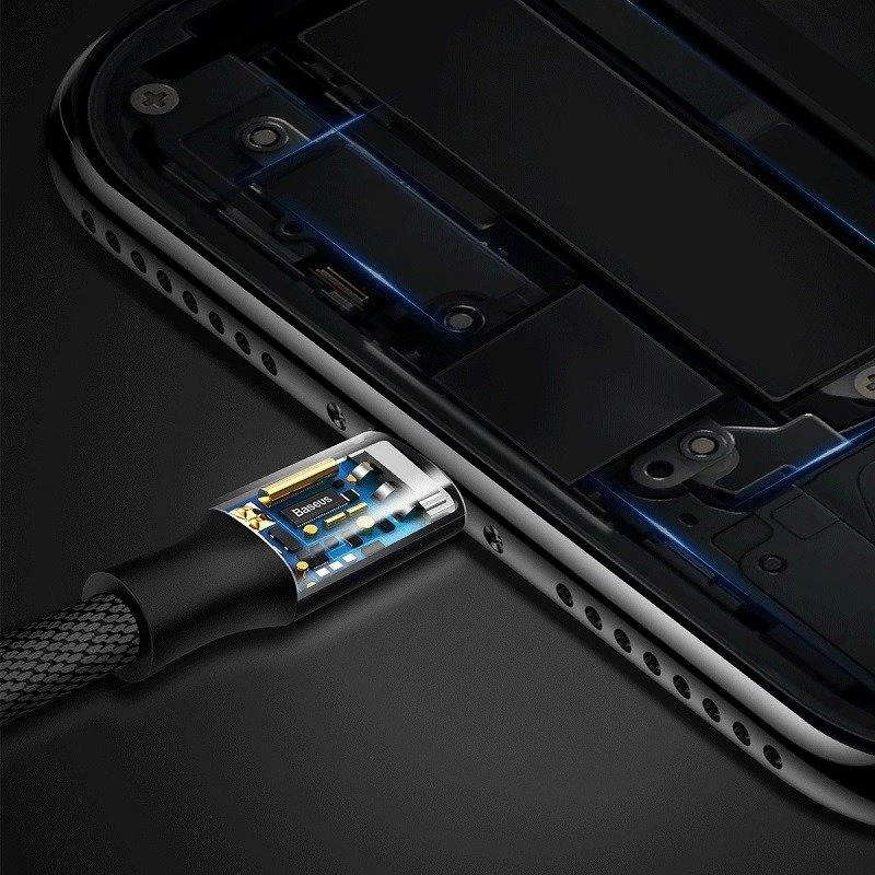Baseus Yiven micro USB laidas 150 cm 2A - Juodas