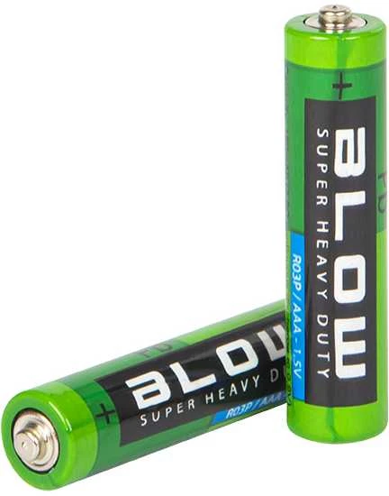 BLOW AAA baterijos, žalias korpusas