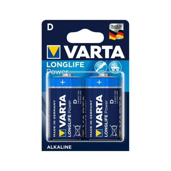 Elementas VARTA Longlife LR20 „D“, šarminis (1) 1714-106