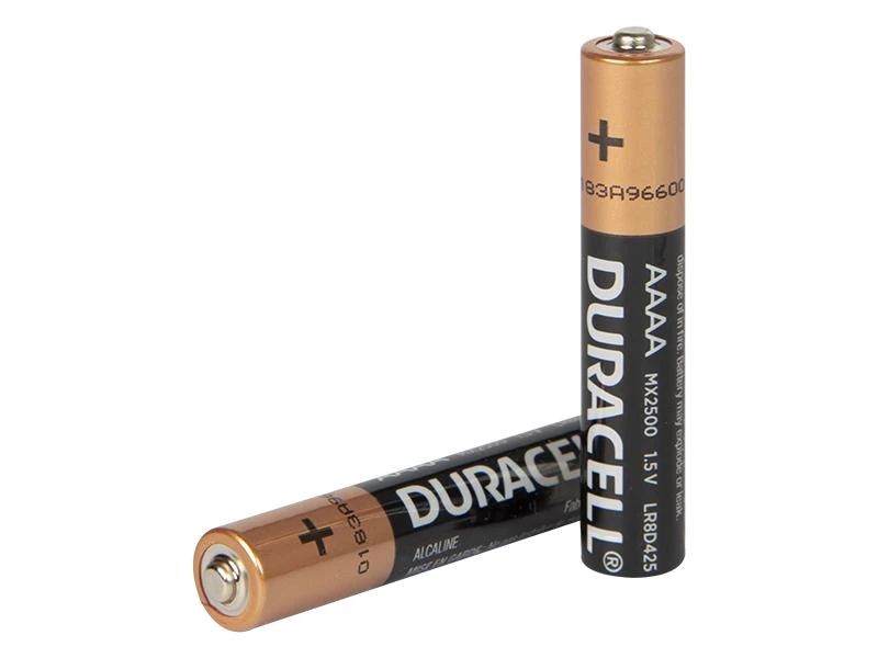 Duracell AAAA baterijos, dviejų elementų rinkinys