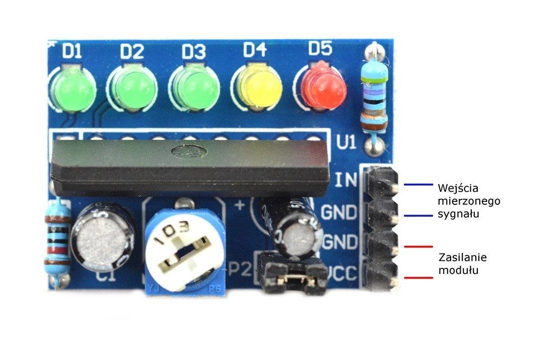 Oem Baterijų įkrovos lygio ir garso lygio indikatorius - KA2284