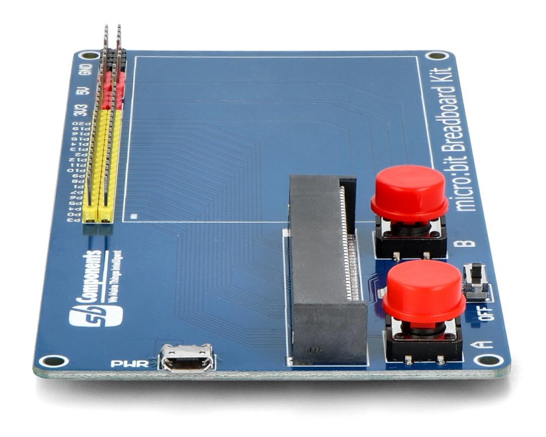 Adaptateur Breadboard Pour Micro:bit - Connexion Facile Sans Soudure - Pour Projets Éducatifs