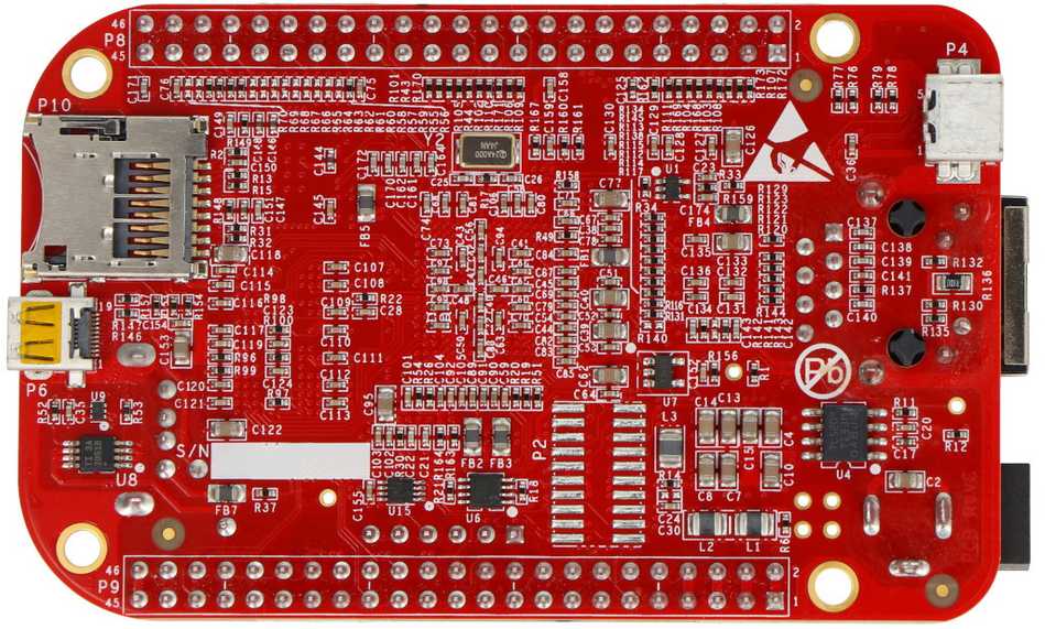 BeagleBone Juodas Industrial – ARM Cortex A8 1 GHz plėtros plokštė – 512 MB RAM + 4 GB eMMC