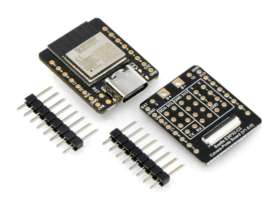 Beetle ESP32 - C3 RISC-V - su Espressif ESP32-C3 RISC-V mikrovaldikliu - WiFi - Bluetooth - DFRobot DFR0868