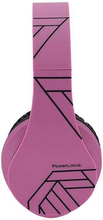 Belaidės ausinės PowerLocus P2 (violetinė-juoda)