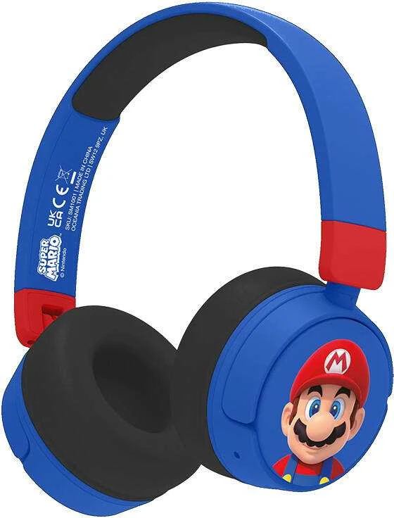 OTL Technologies Super Mario Blue belaidės ausinės vaikams
