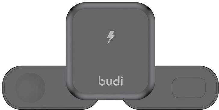 Belaidis įkroviklis Budi 3 in 1, 15W