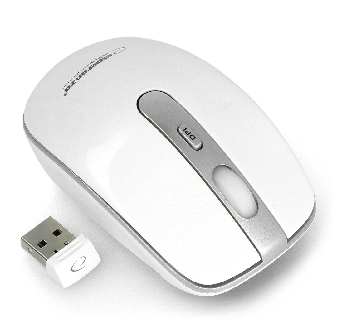 Belaidis rinkinys Esperanza EK122W Liberty USB klaviatūra ir pelė - balta