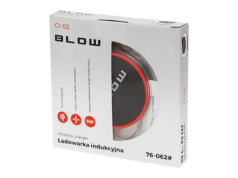 Belaidžio įkrovimo padas BLOW WCH-02 5W