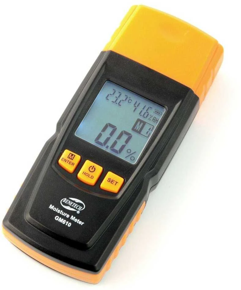 Benetech Kuro / gipso drėgmės ir temperatūros matuoklis