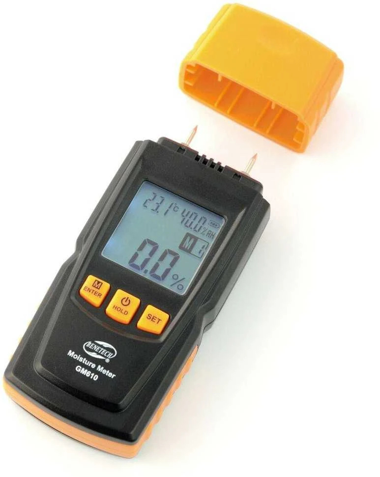 Benetech Kuro / gipso drėgmės ir temperatūros matuoklis