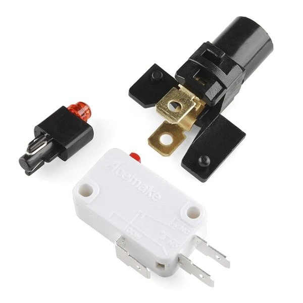 Oem BIG Push Button 10cm - raudonas