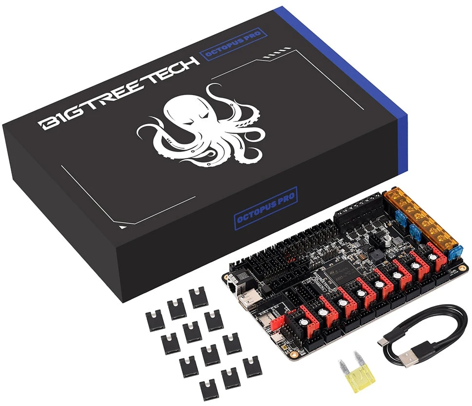 Bigtreetech Octopus Pro V1.0 STM32F446 pagrindinė plokštė 3D spausdintuvams