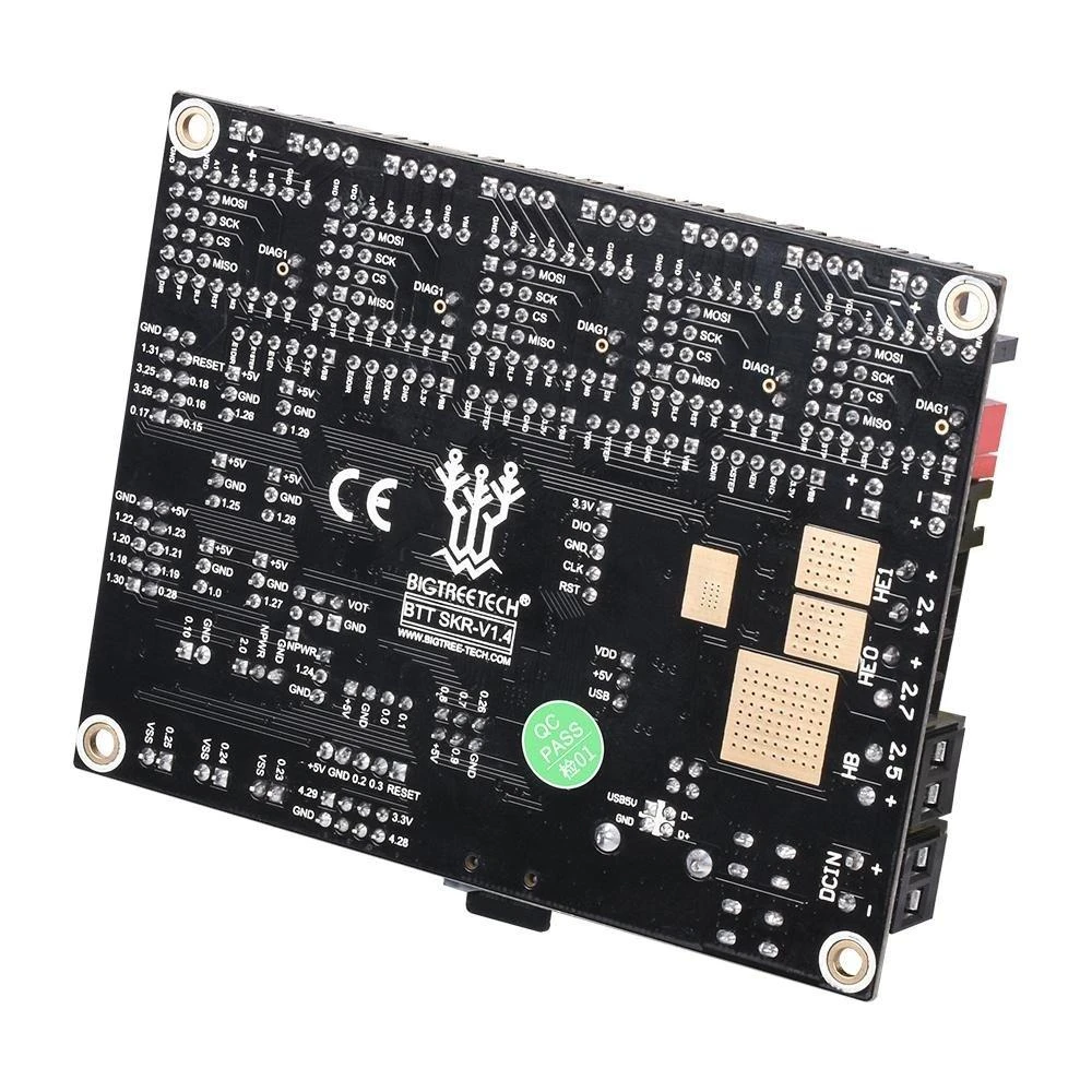 Bigtreetech SKR V1.4 pagrindinė plokštė (kampas)