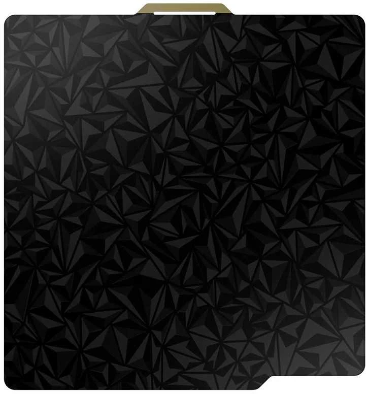 BIQU Panda Textured PEI x Smooth PEO - dvipusis magnetinis sluoksnis - Bambu Lab P1 X1 ir A1 spausdintuvams - 257x257mm