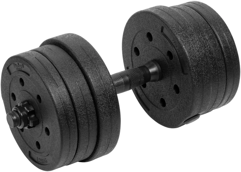 Hantle Bituminiai reguliuojamo svorio hanteliai 2x10kg REBEL ACTIVE