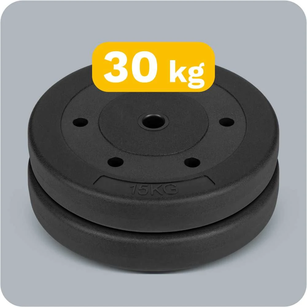 Bituminių apkrovų rinkinys 2x15kg, skylė 31mm, REBEL ACTIVE