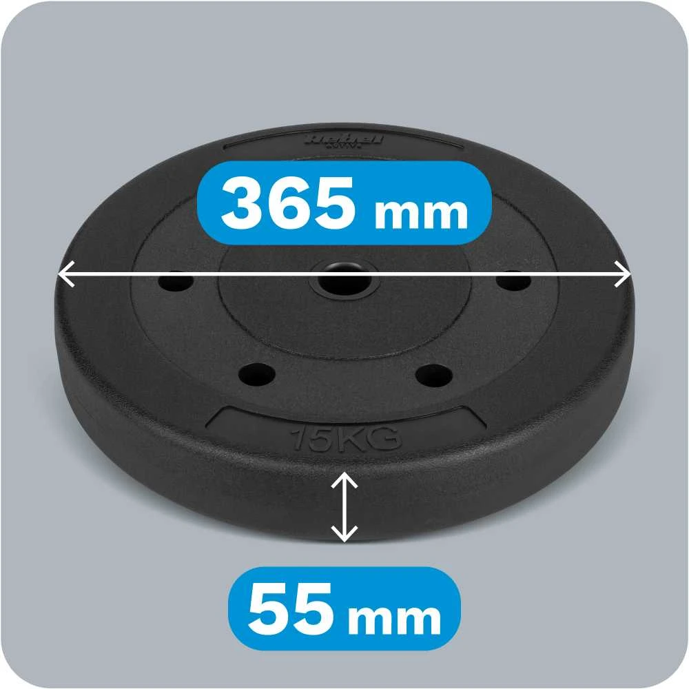 Bituminių apkrovų rinkinys 2x15kg, skylė 31mm, REBEL ACTIVE