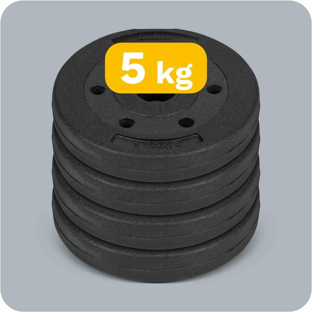 Bituminių apkrovų rinkinys 4x1.25kg, skylė 31mm, REBEL ACTIVE
