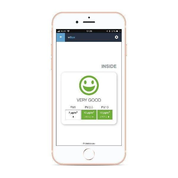 BleBox airSensor - belaidis PM10 ir PM2.5