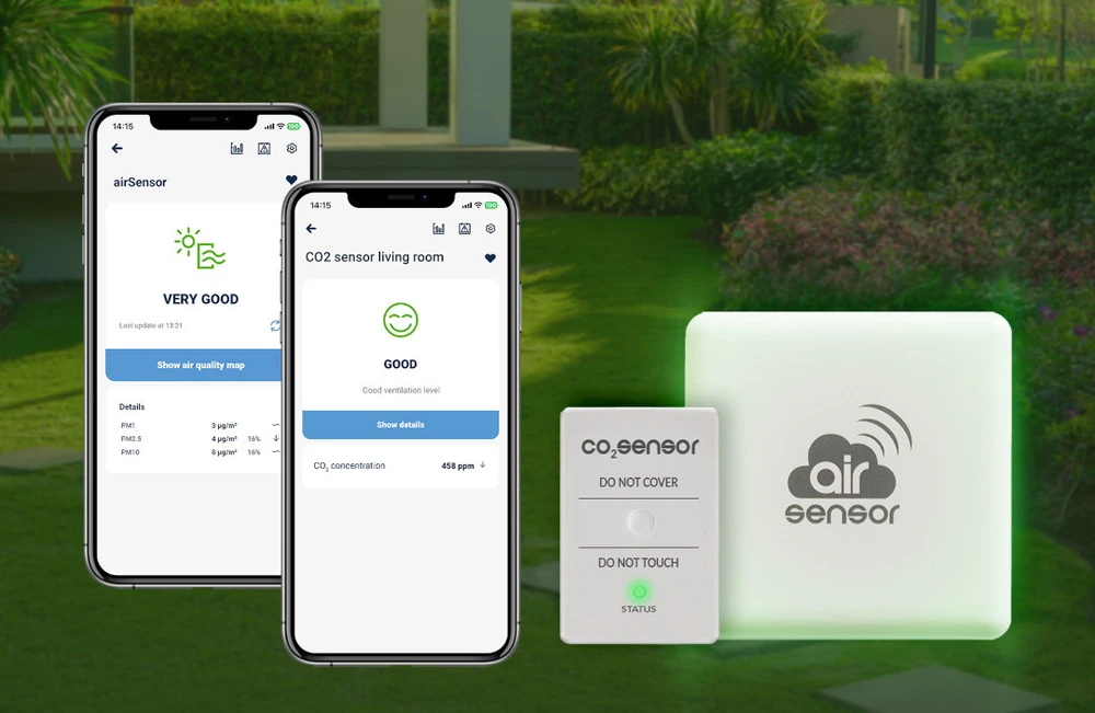 BleBox co2Sensor – išmanusis anglies dioksido jutiklis – WiFi