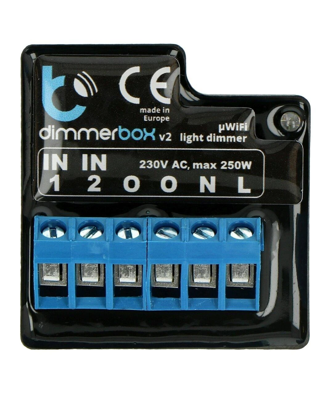 BleBox DimmerBox v2 - valdiklis 230V šviesai per WiFi - Android/iOS programa