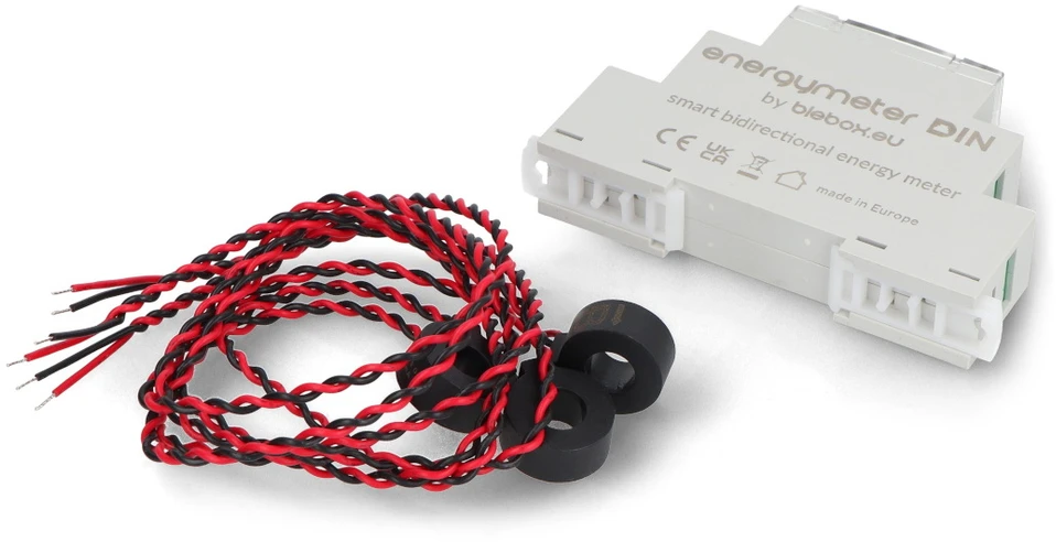 BleBox energyMeter DIN – vienfazis / trifazis dvikryptis WiFi energijos skaitiklis