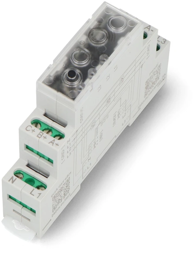 BleBox energyMeter DIN – vienfazis / trifazis dvikryptis WiFi energijos skaitiklis