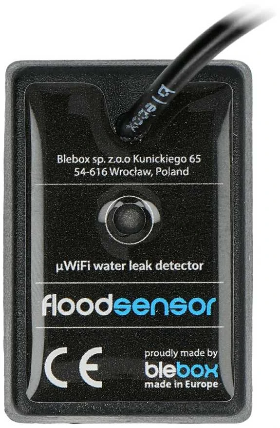 BleBox floodSensor – potvynio/vandens nuotėkio jutiklis WiFi