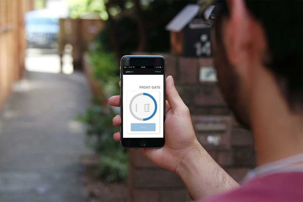BleBox GateBox – WiFi vartų valdiklis – Android/iOS programa