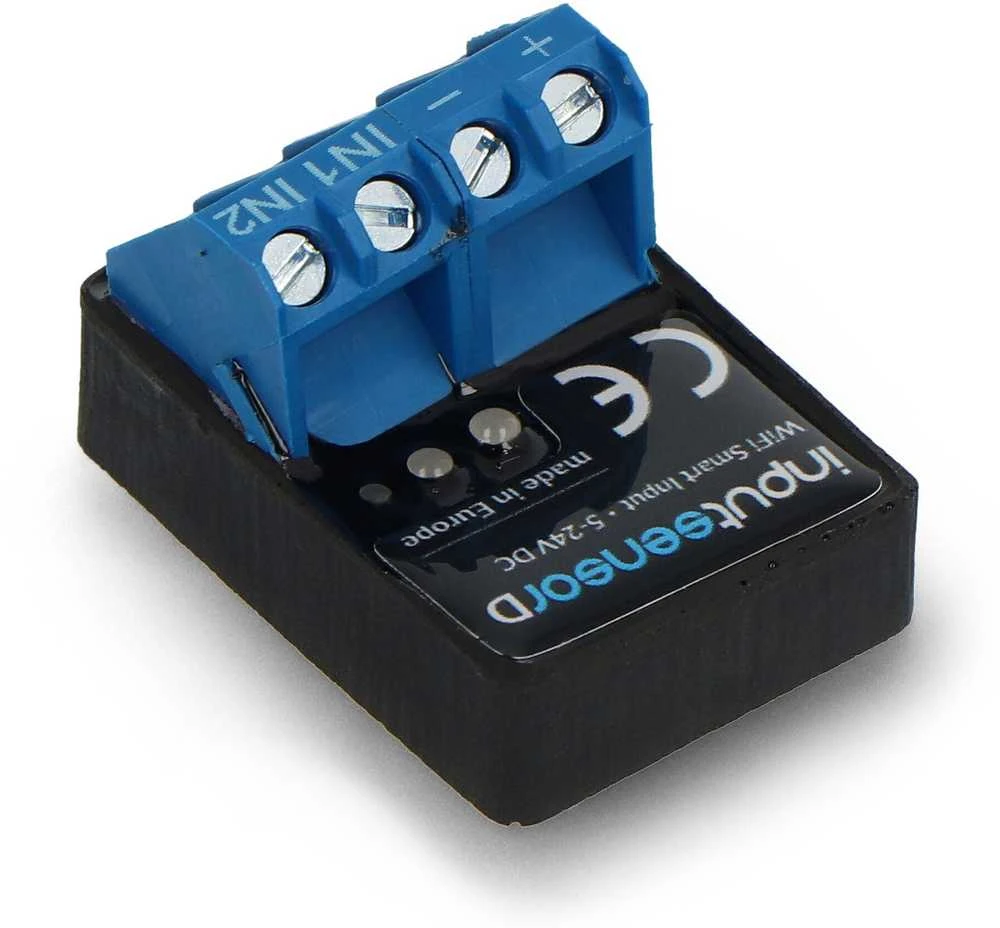 BleBox inputSensorD – 2 kanalų WiFi įvesties modulis 5–24V DC