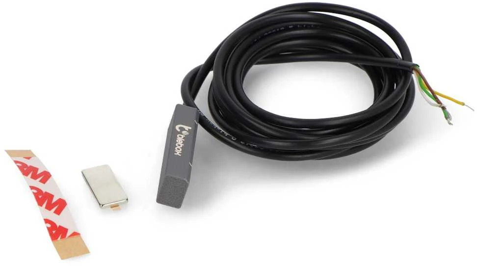 BleBox openSensor – išmanusis durų ir langų atidarymo jutiklis su WiFi ryšiu – antracito spalvos
