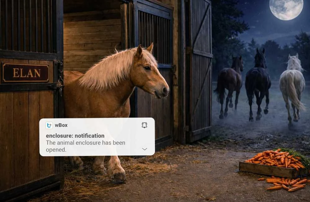 BleBox openSensor – išmanusis durų ir langų atidarymo jutiklis su WiFi ryšiu – antracito spalvos