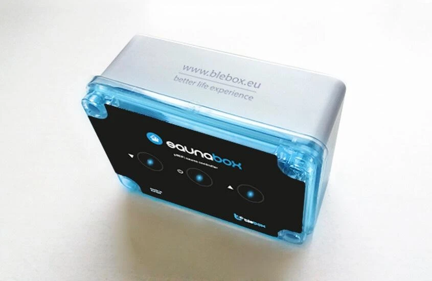 BleBox saunaBox Pro - WiFi pirties valdiklis - Android / iOS programa