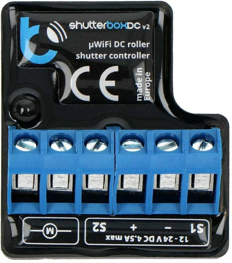 BleBox shutterBoxDC v2 - WiFi roletų valdiklis - Android/iOS programa