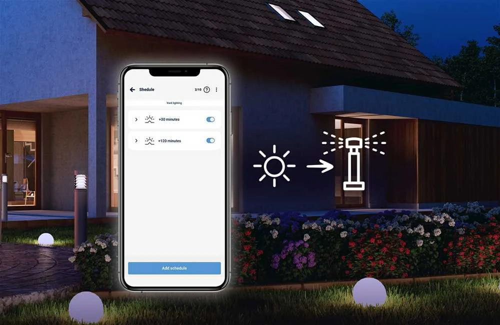 BleBox SwitchBoxD DC DIN - 2 kanalų relė 230V AC 30V DC WiFi - Android / iOS programa