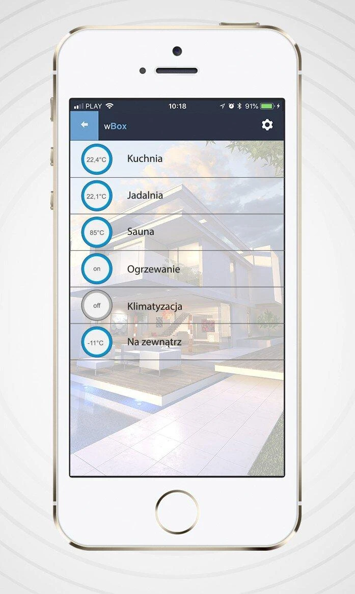 BleBox tempSensor - temperatūros jutiklis Wi-Fi