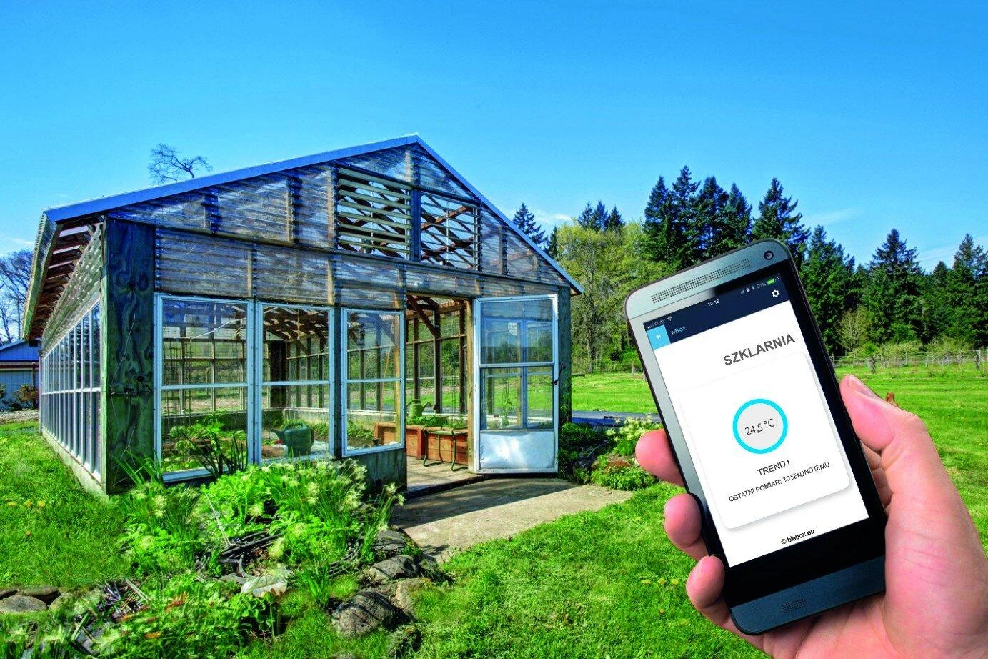 BleBox tempSensor - temperatūros jutiklis Wi-Fi