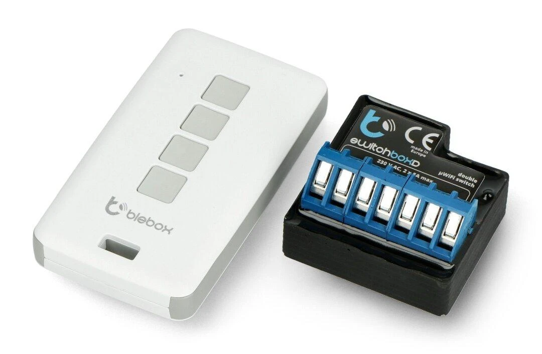 BleBox uRemote Basic - valdiklių nuotolinis valdymas - balta