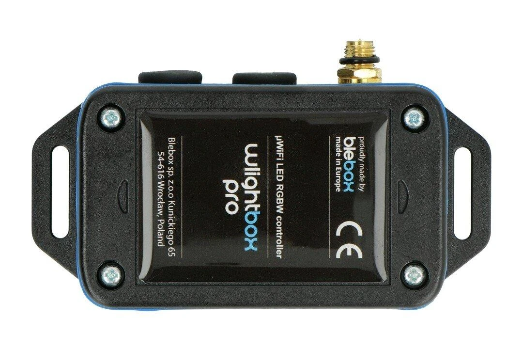 BleBox wLightBox Pro - LED RGBW WiFi valdiklis - Android/iOS programa