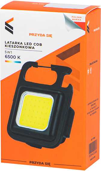 Vergionic Blow 5in1 kišeninis COB LED žibintuvėlis