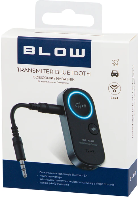 Blow 74-204# Transmiter bluetooth aux in/out adapter