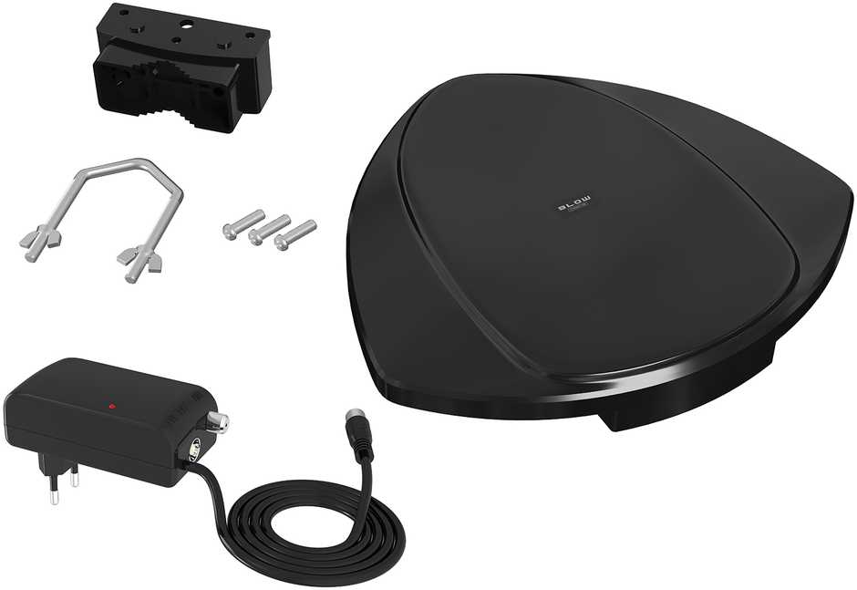 Blow DVB-T CONNECT 8K aktyvi lauko antena, juoda