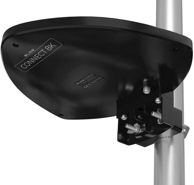 Blow DVB-T CONNECT 8K aktyvi lauko antena, juoda