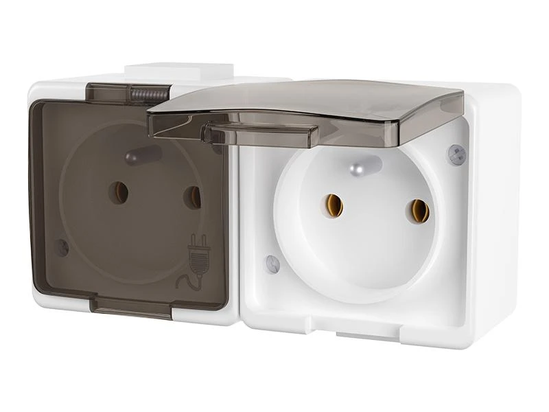 Blow Dvigubas lizdas nt/t NT-6SL baltas
