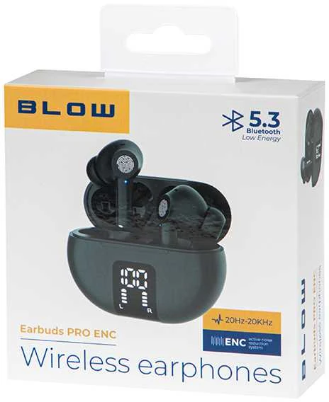 32-826# BLOW Earbuds i15 Baltas ausinės