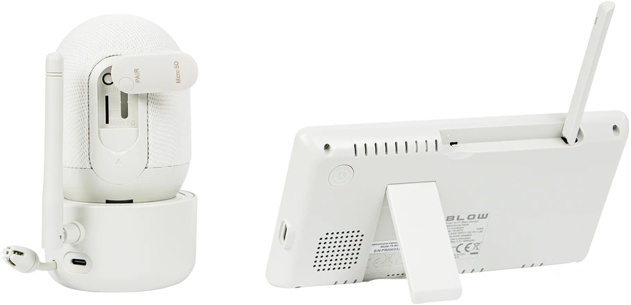 78-957# Elektroninis kūdikių monitorius „Blow“ su 5,5 colio LCD belaidžiu monitoriumi