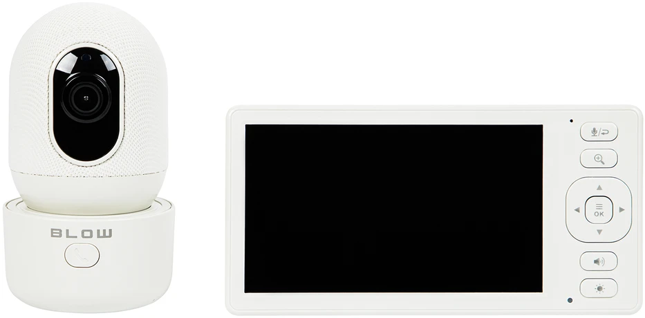 78-957# Elektroninis kūdikių monitorius „Blow“ su 5,5 colio LCD belaidžiu monitoriumi