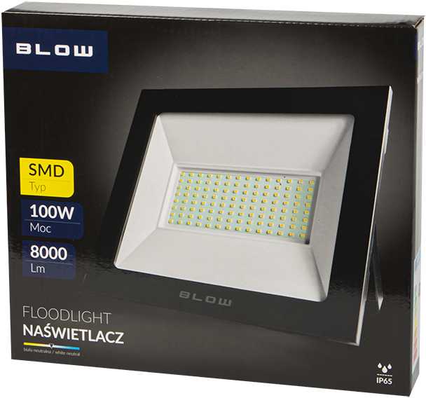 Blow Halogeninė lempa LED SMD 100W neutrali balta šviesa