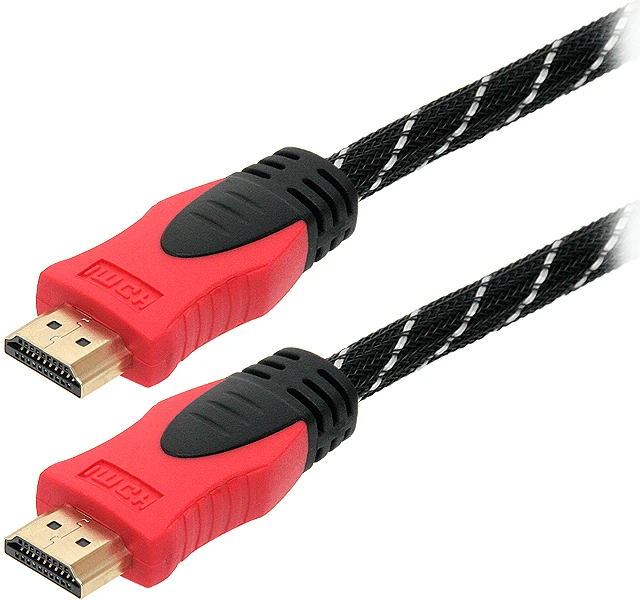 Laidas BLOW HDMI M, HDMI M, 5m, juodas/raudonas 92-057